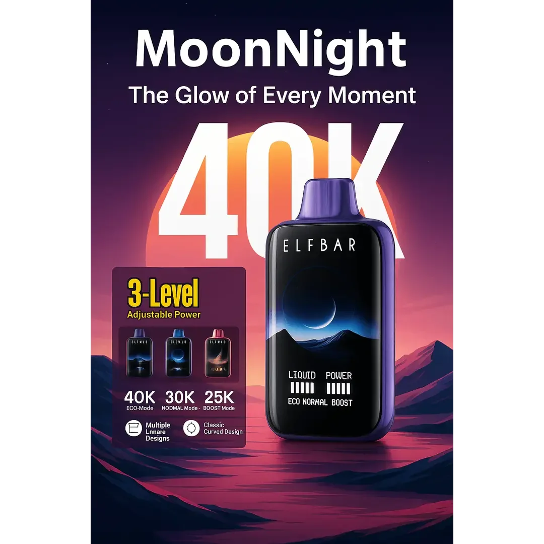 Elf Bar Moonnight 40K � Sikanji 40000 Puffs