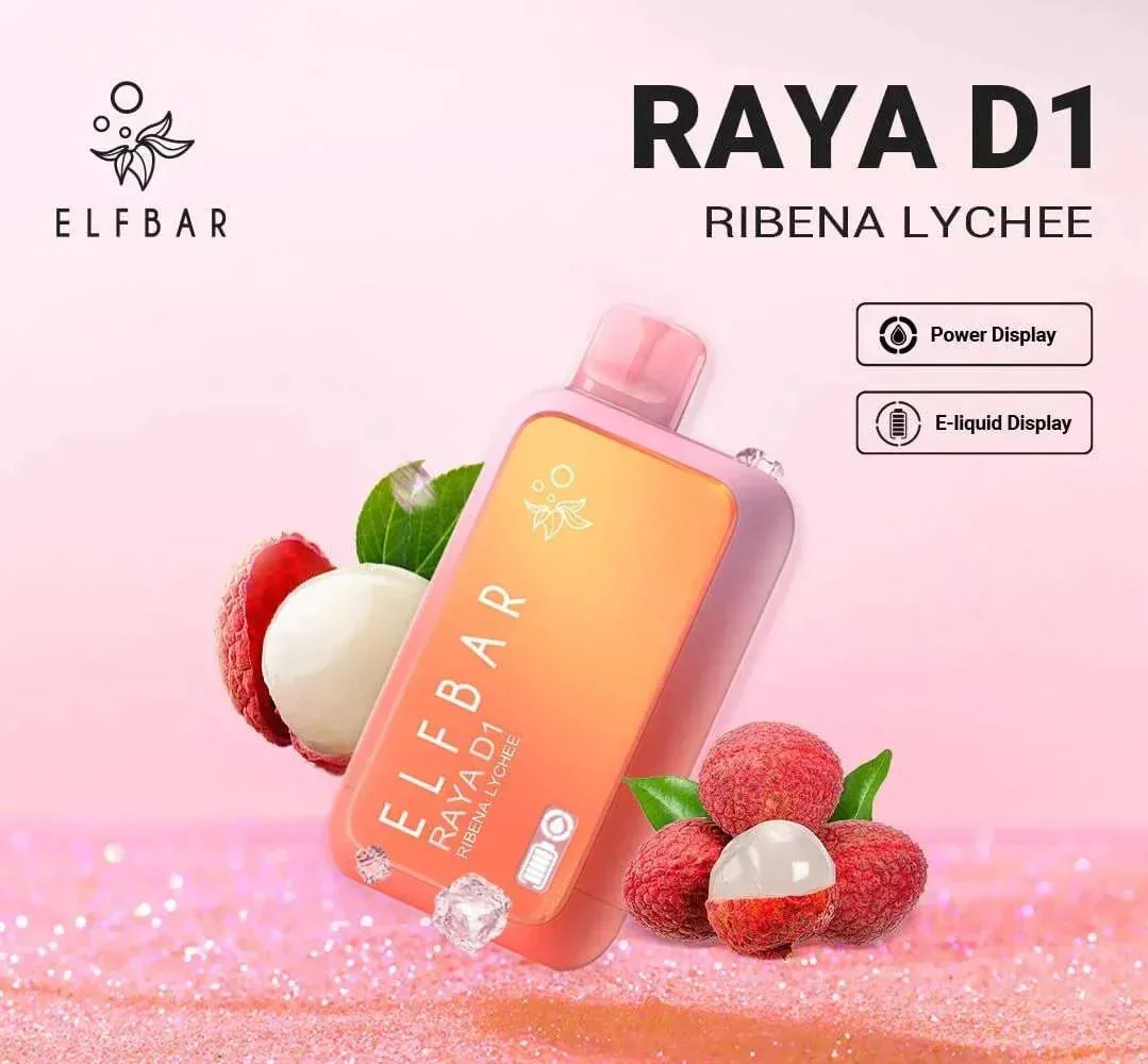 Elf Bar Raya D1 � Ribena Lychee