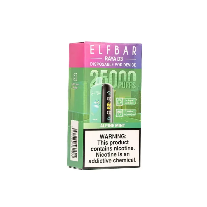 Elf Bar Raya D3 � Alpine Mint � 25000
