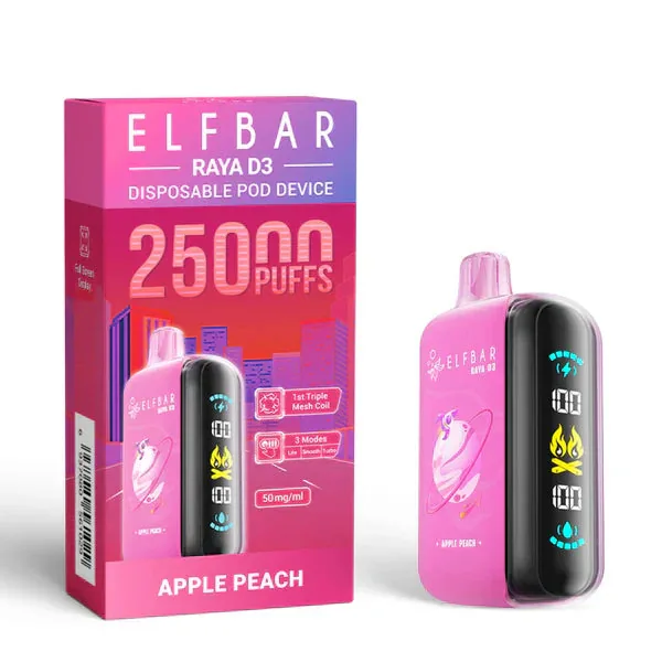 Elf Bar Raya D3 Apple Peach � 25000