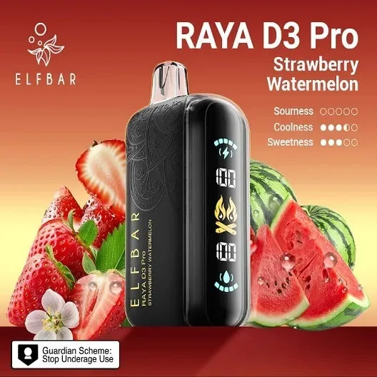 Elf Bar Raya D3 Pro � Strawberry Watermelon
