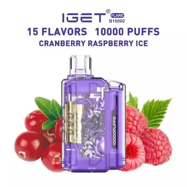Iget Flare B10000 � Cranberry Raspberry Ice