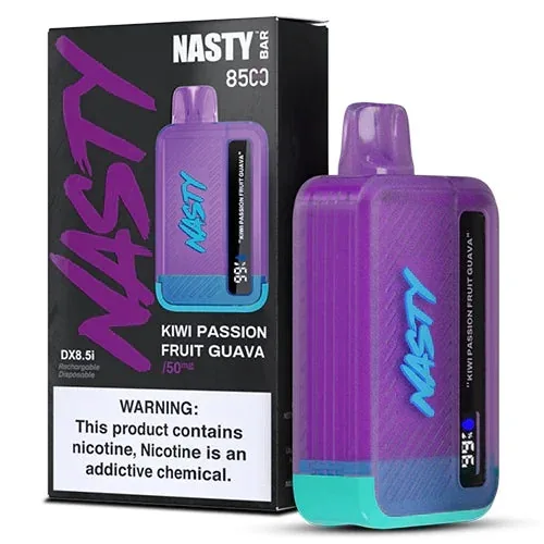 Nasty Bar Kiwi Passion Fruit Guava � (8500 Puffs)