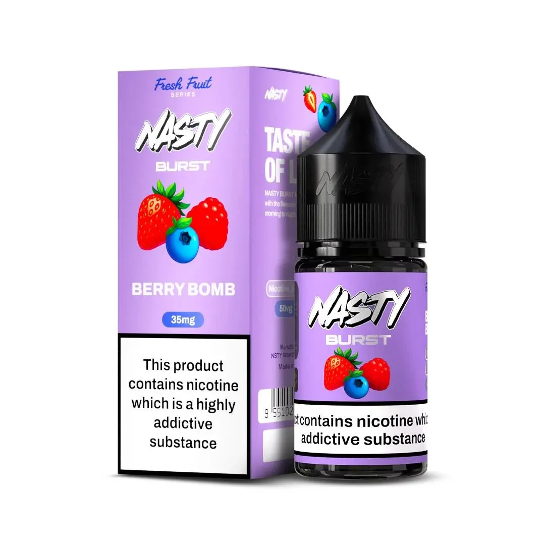 Nasty Burst Nic Salts � Berry Bomb
