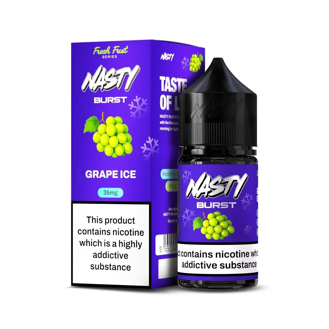 Nasty Burst Nic Salts � Grape Ice