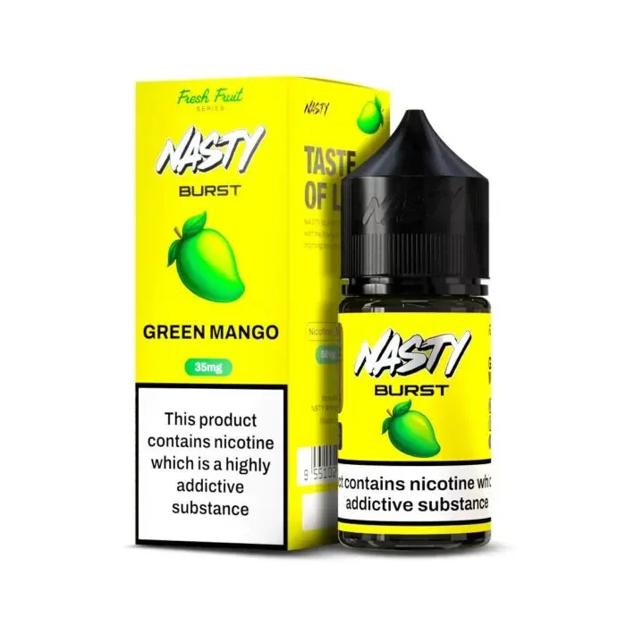 Nasty Burst Nic Salts � Green Mango