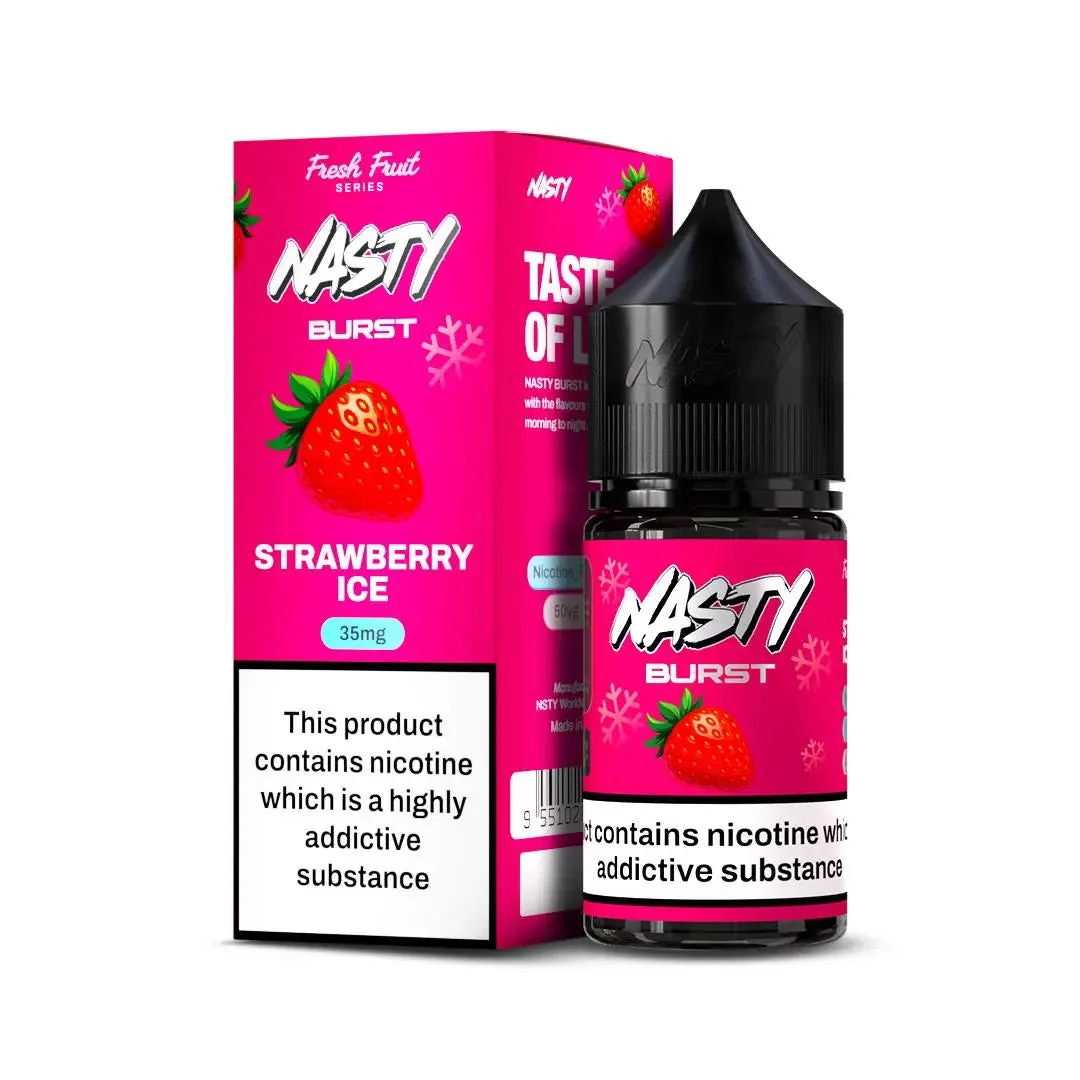 Nasty Burst Nic Salts � Strawberry Ice